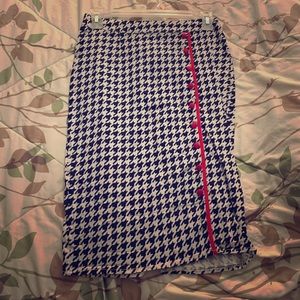 Sourpuss Houndstooth Skirt